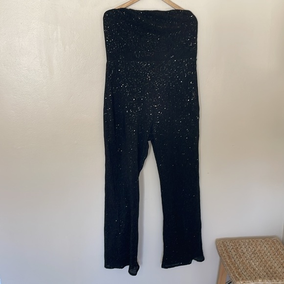 NWT Wild Fable Sequin Mesh Jumpsuit. XS - Picture 3 of 9